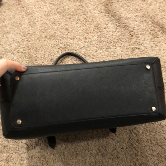 Black leather Kate spade tote bag - Picture 4 of 5